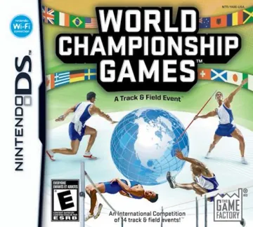 World Championship Games - A Track & Field Event (USA) (En,Fr,Es) box cover front